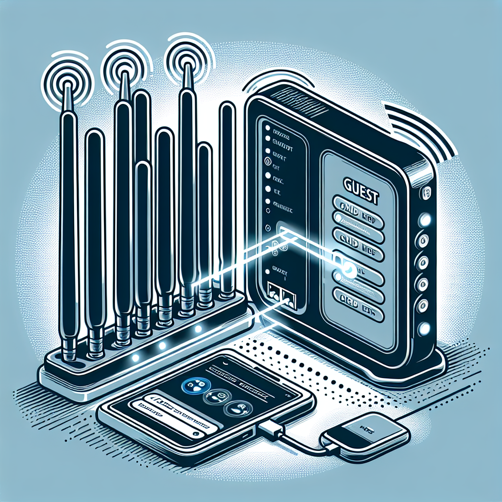 How Do You Set Up a Guest Network on a Modem Router Combo?