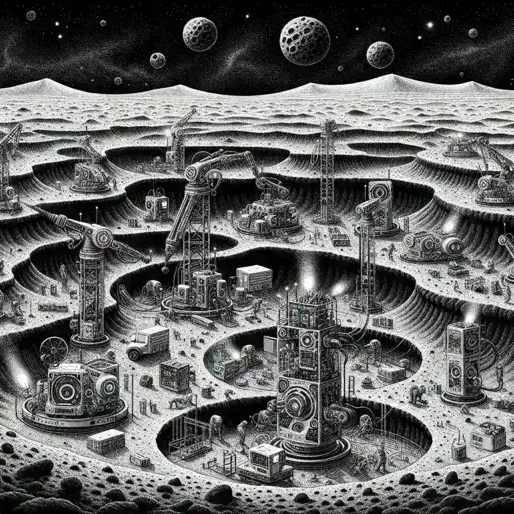 Robotic AI Systems Building Permanent Bases in Lunar Lava Tubes