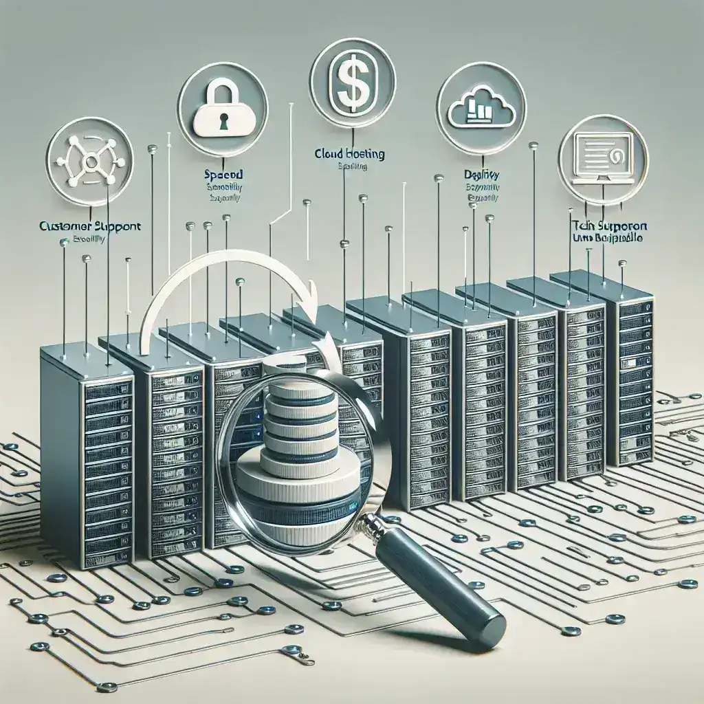 What factors should you consider when selecting a shared hosting provider?