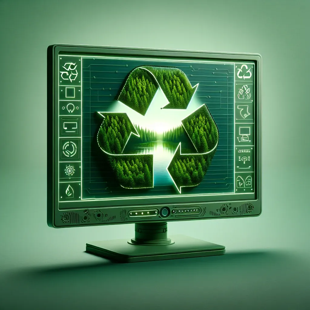 Are there eco-friendly LED monitors?